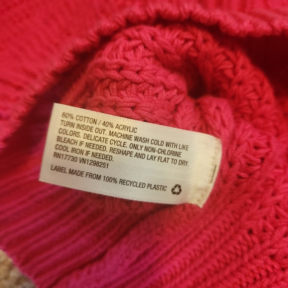 Chunky pink cardigan - Picture 4 of 4